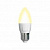 Лампа светодиодная LED-C37 7W/WW/E27/FR «свеча», матовая. Серия ЯРКАЯ. Теплый белый свет